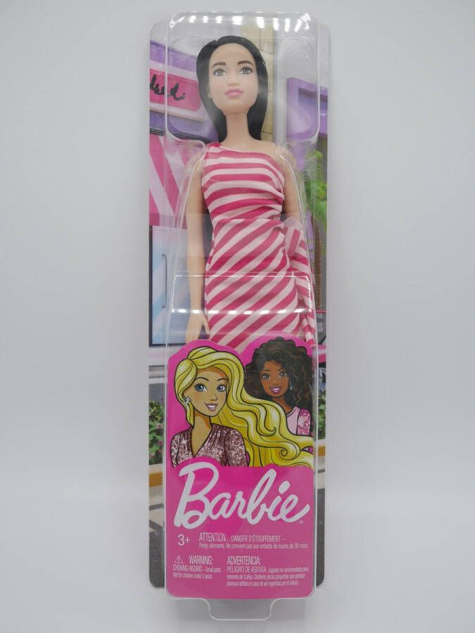 Mattel Barbie Wearing Stripes Pink (FXL70)