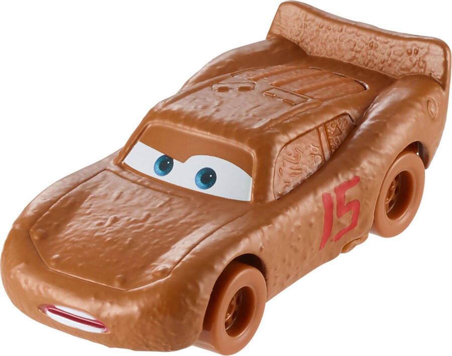 Mattel Cars 3 Diecast Bliksem McQueen met Modder Speelgoedauto