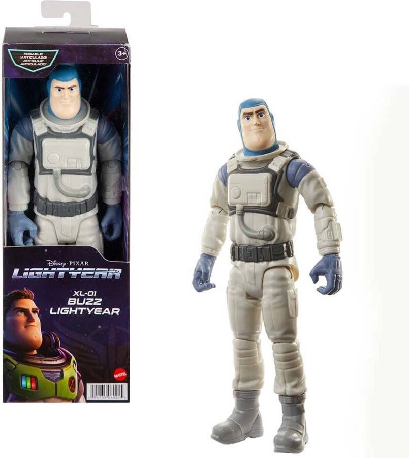 Mattel Disney Pixar Lightyear Buzz XL-01 | Basic grote schaal 12-INCH