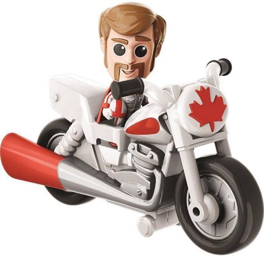 Mattel – Duke Caboom en Stuntmotor – Toy Story – Speelfiguur