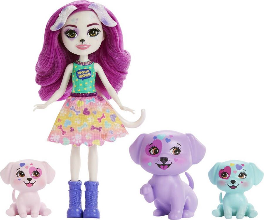 Mattel Enchantimals City Tails Pop met Dierenvriendjes