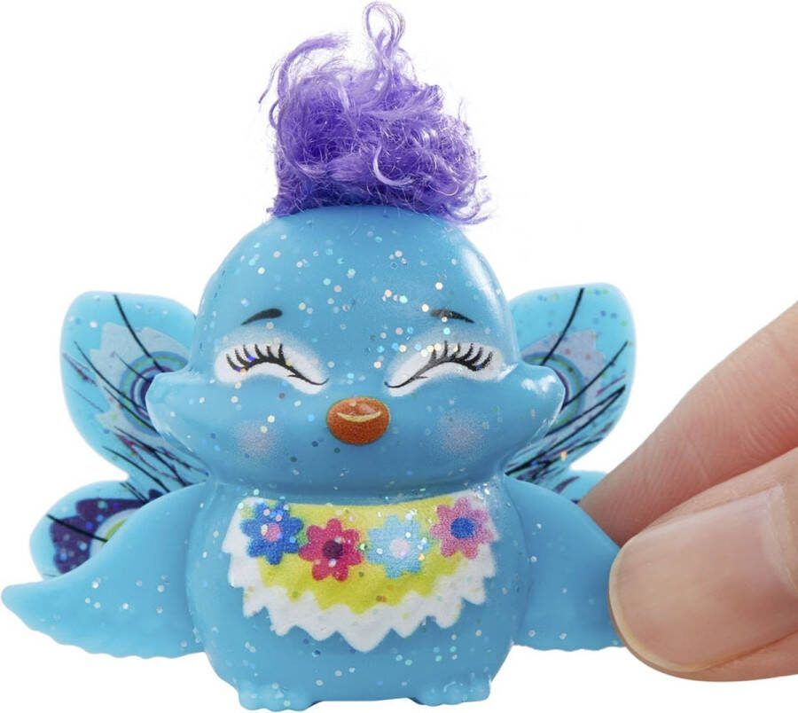Mattel Enchantimals Dierenvriendjes Pauw speelfiguur 6 cm popje spaar ze allemaal