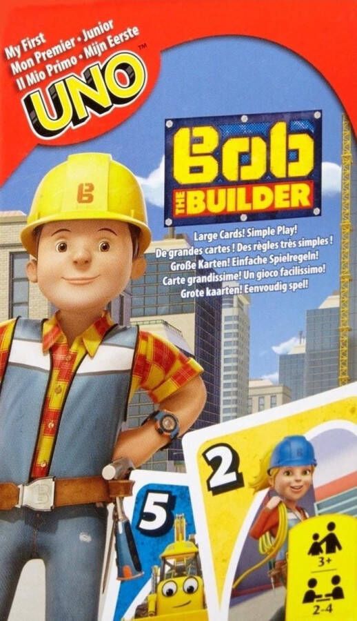 Mattel Games Bob the Builder Kaartspel Vergelijkend