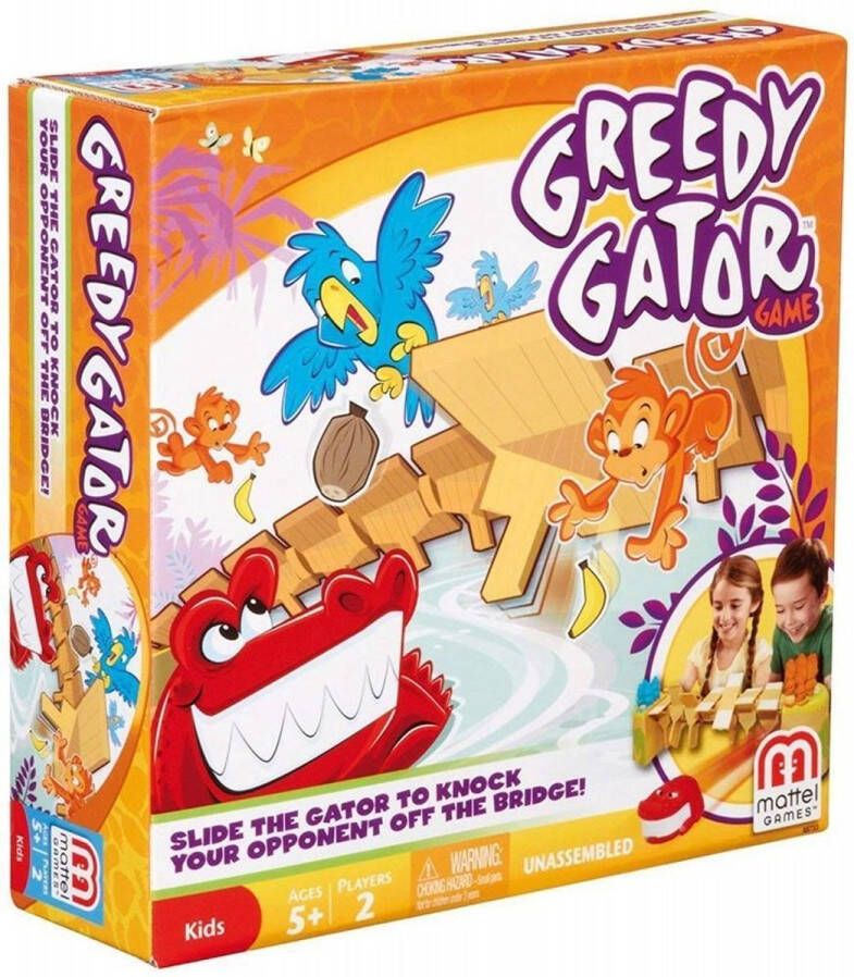 Mattel Games Hongerige Krokodil