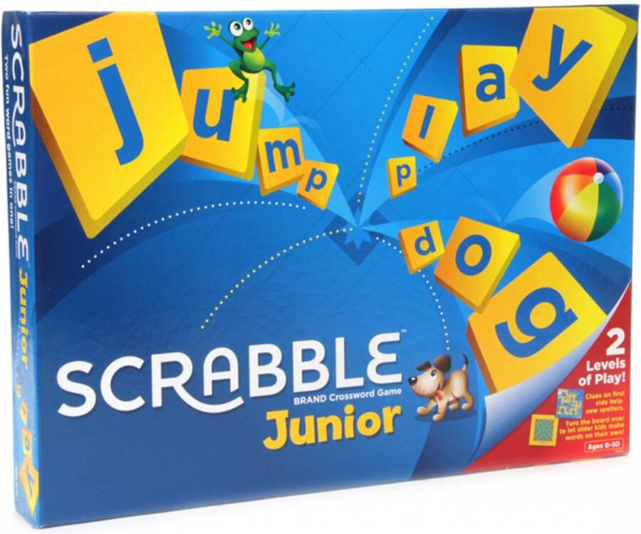 Mattel Games Scrabble Junior Familie bordspel Nederlandse editie