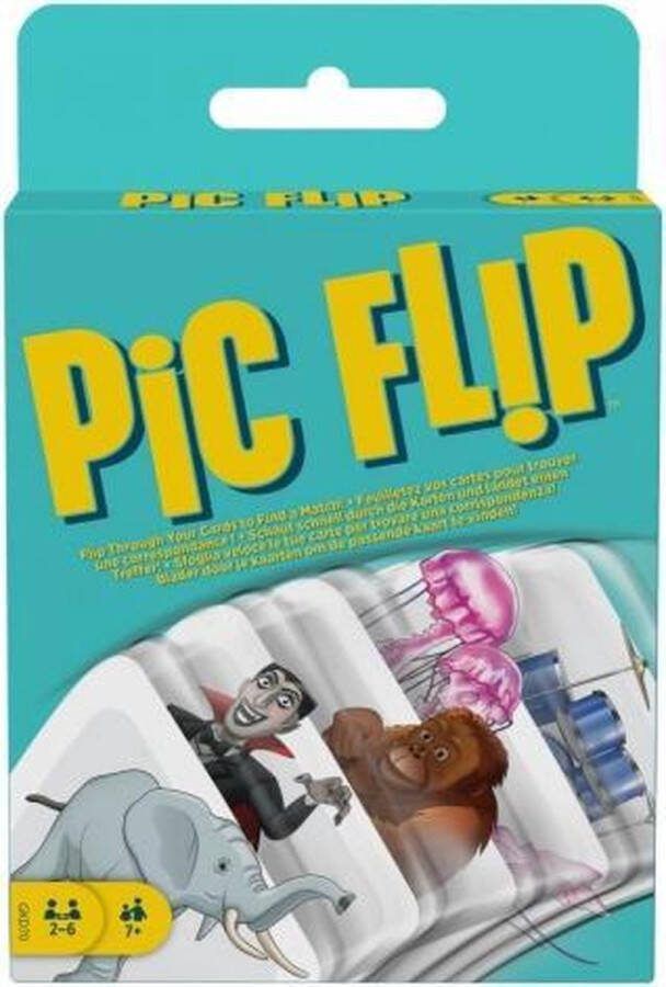 Mattel Games kaartspel Pic Flip