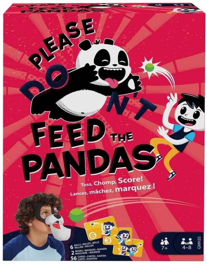 Mattel Games Mattel Please Feed The Pandas Actiespel