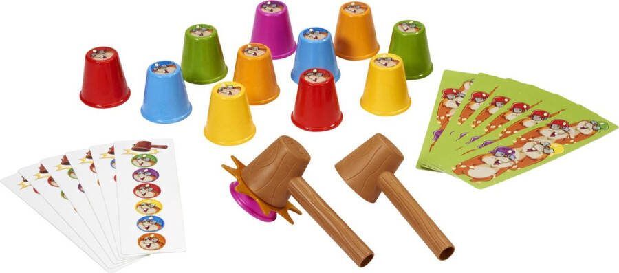 Mattel Games MATTEL Whack Stack-A-Mole GAME (BFV27) Mep een mol spel