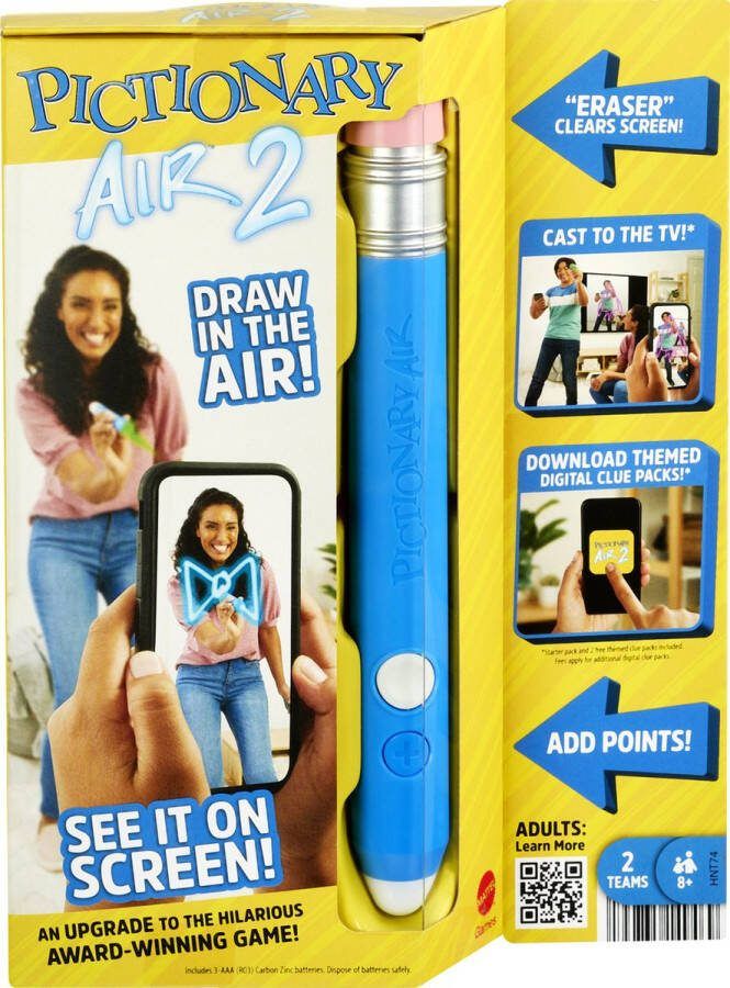 Mattel Games Pictionary Air 2 Educatief Spel