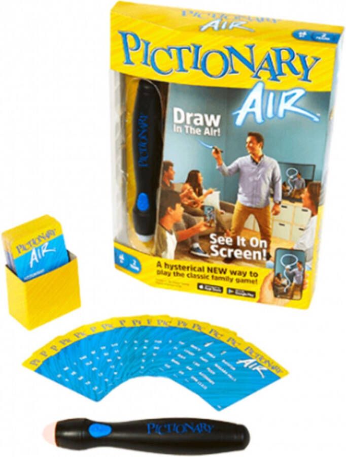 Mattel Games Pictionary Air Familie bordspel tekenspel Nederlandse editie