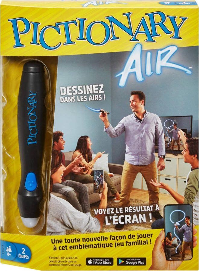 Mattel Games Pictionary Air Franstalige Editie