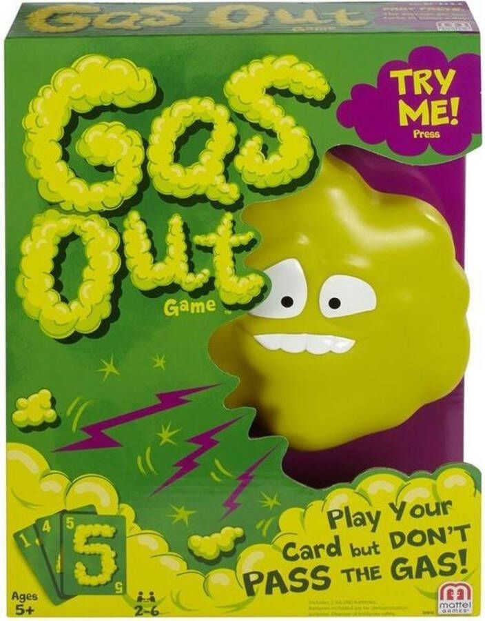 Mattel Games Gas Out Kaartspel