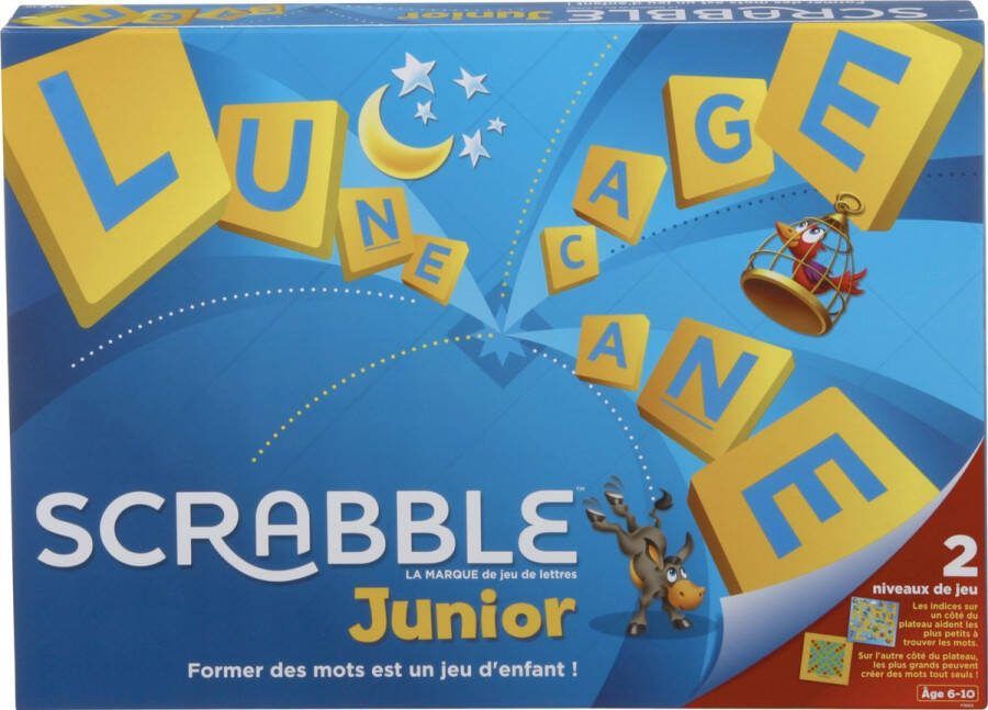Mattel Games Scrabble Junior Familie bordspel Franse editie