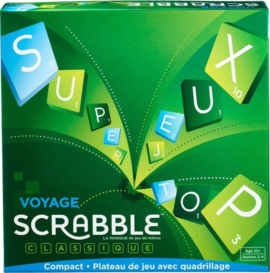 Mattel Games Scrabble Reiseditie Franstalige Editie