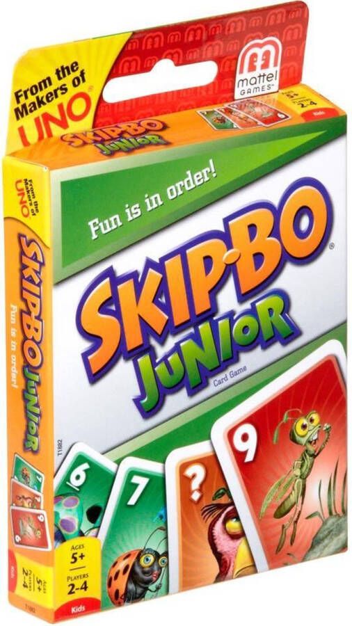 Mattel Games Skip Bo Junior Kaartspel