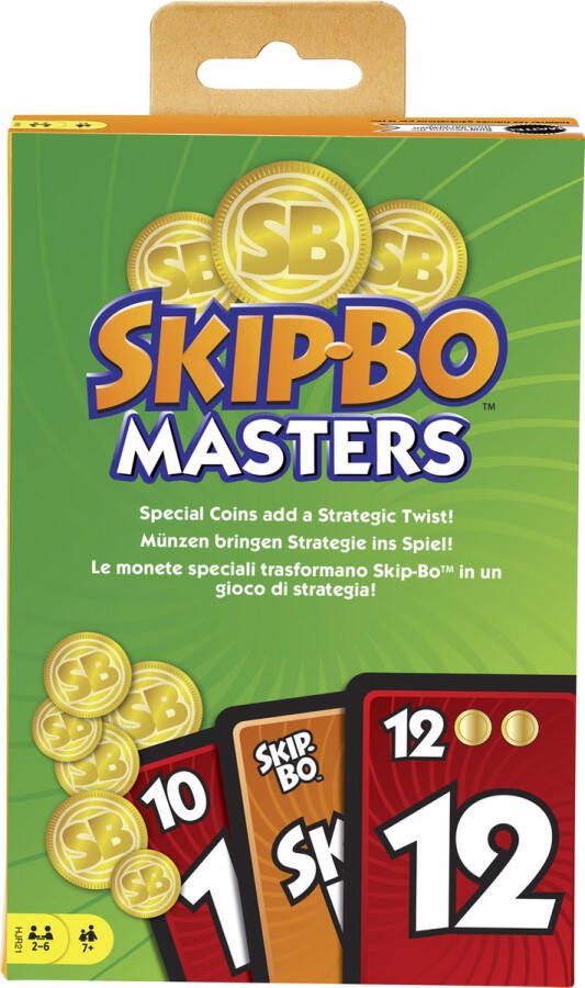 Mattel Games Skip-Bo Masters Kaartspel