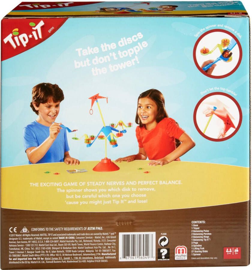 Mattel Games Tip It Actiespel