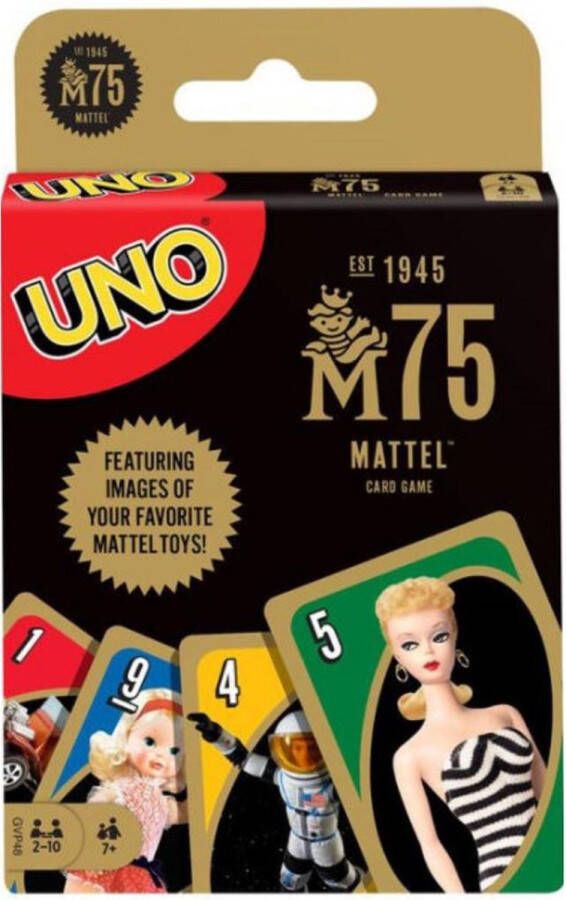 Mattel Games Uno 75 jaar editie