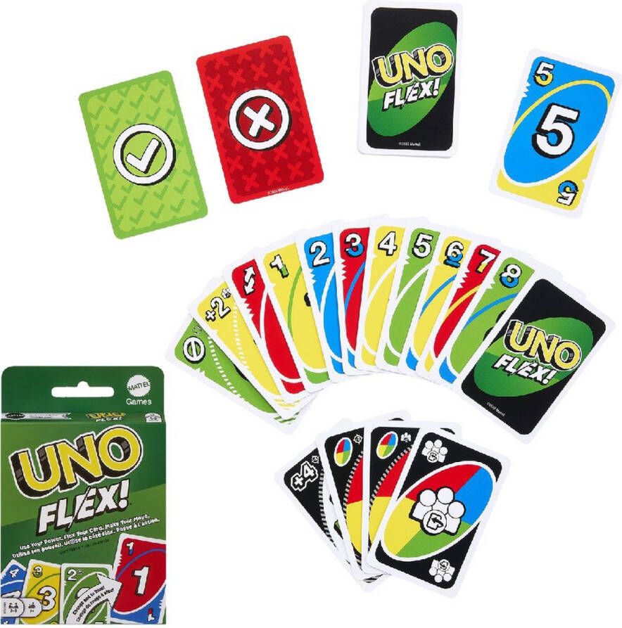 Mattel Games UNO Flex Kaartspel