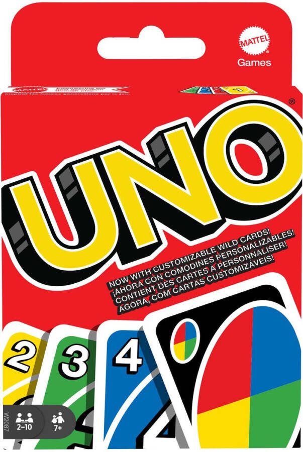 Mattel Games UNO Get Wild Aanpasbare kaarten