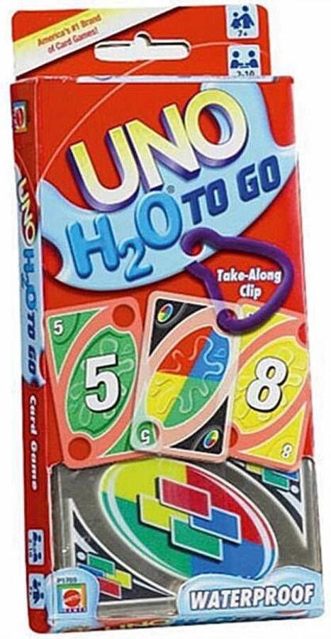 Mattel Games Uno H2O To Go Kaartspel