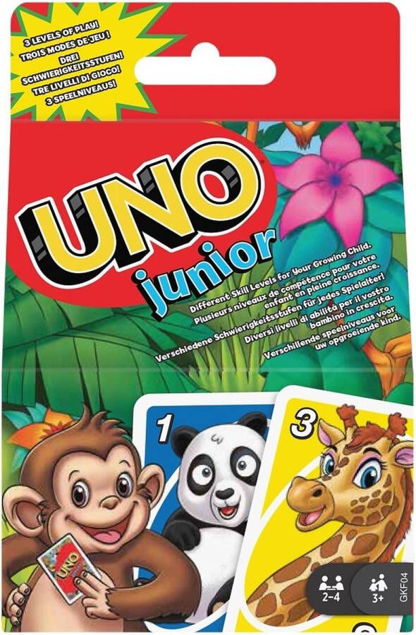Mattel Games UNO Junior Nederlandstalig Kaartspel