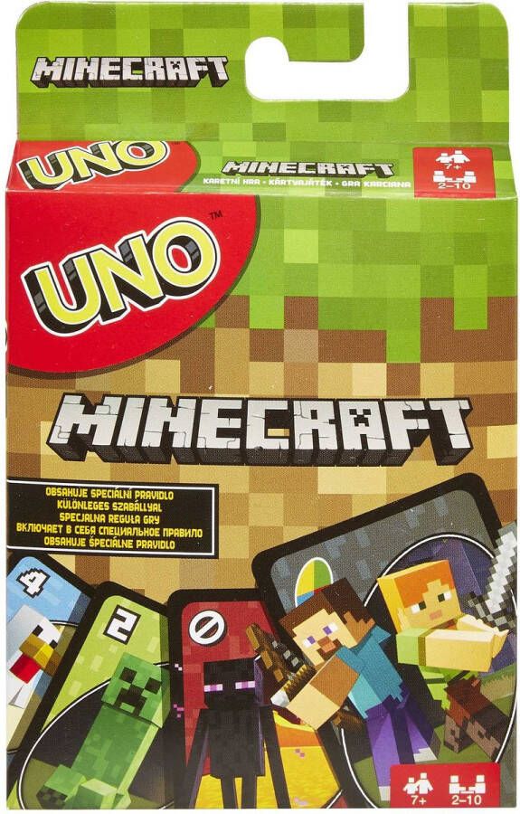 Mattel Games UNO Minecraft Kaartspel