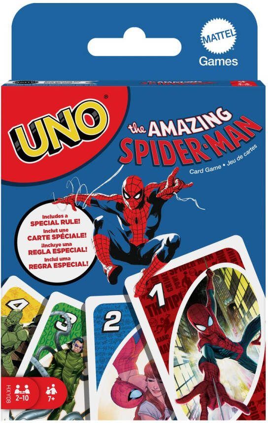 Mattel Games UNO Spiderman Kaartspel