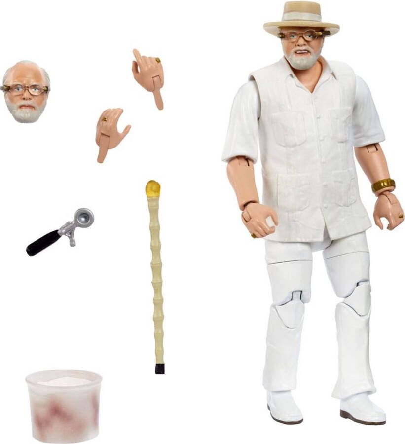 Mattel Jurassic Park Hammond Collection Action Figure Dr. John Hammond 9 cm