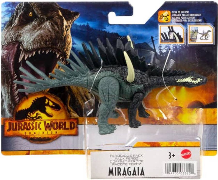 Mattel Jurassic World Ferocious Pack Miragaia