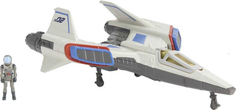 Mattel Lightyear Flight Scale Ships Asst Buzz + XL-02 Spaceship 15 cm