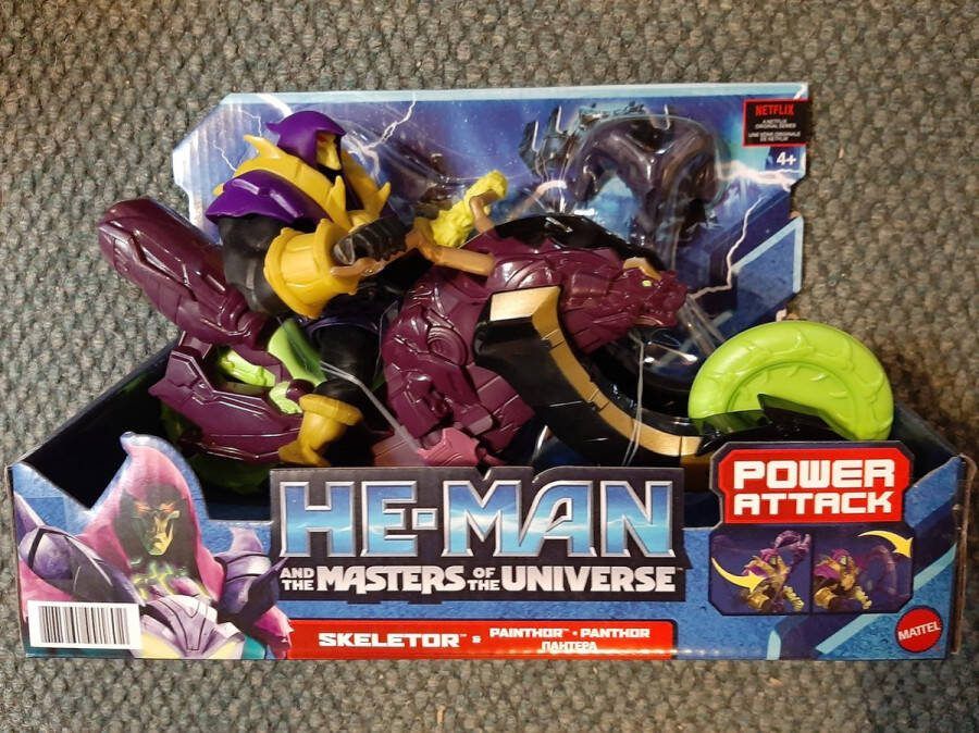 Mattel Masters of the Universe Skeletor & Panthor Power Attack