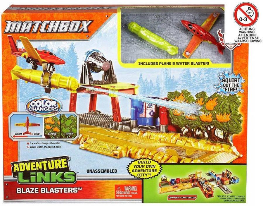 Mattel Matchbox Adventure Links Blaze Blaster