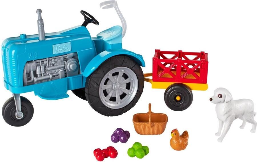 Mattel Barbie Sweet Orchard Farm Tractor (GFF49)