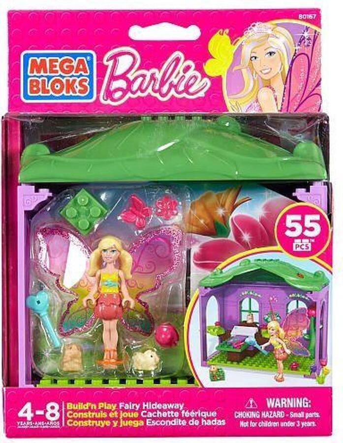 Mattel Megabloks Barbie Fairy Hideaway