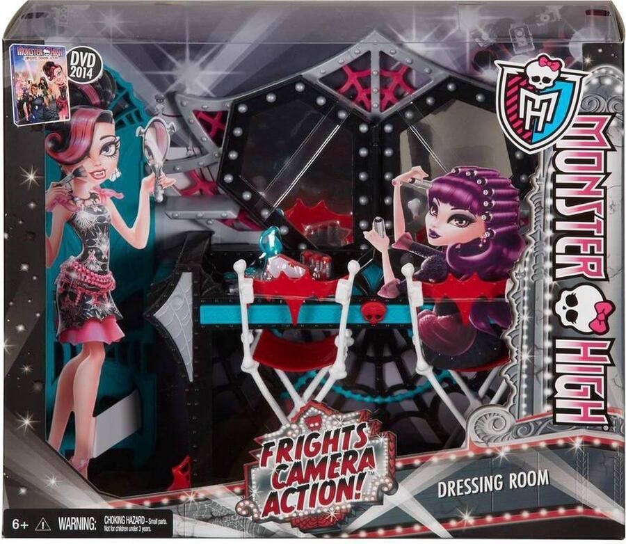 Mattel Monster High Kleedkamer Licht. Camera. Griezelen maar!
