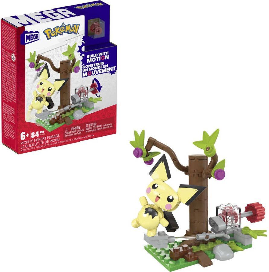 Mattel MC Pokémon Pichus Wald-Futtersuche