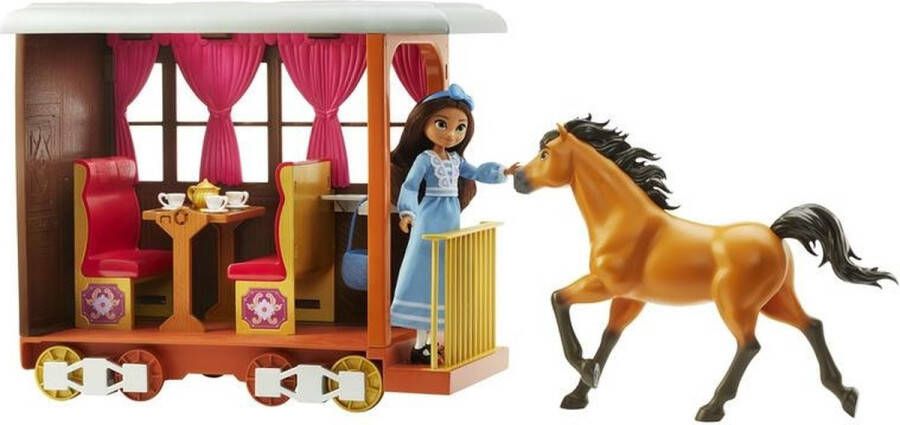 Mattel Spirit Lucky's Trein Pop Paard en Trein