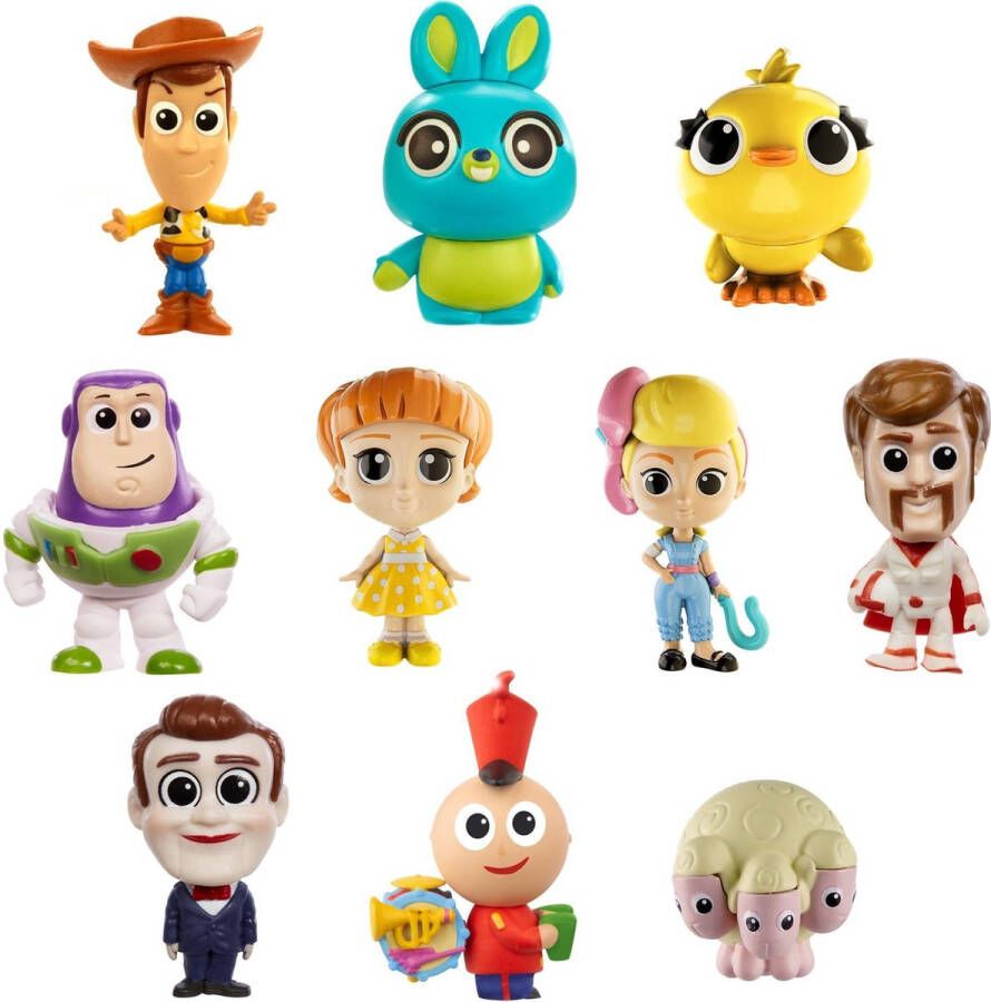 Mattel Toy Story 4 Cadeauset met 10 filmfiguren Speelfigurenset