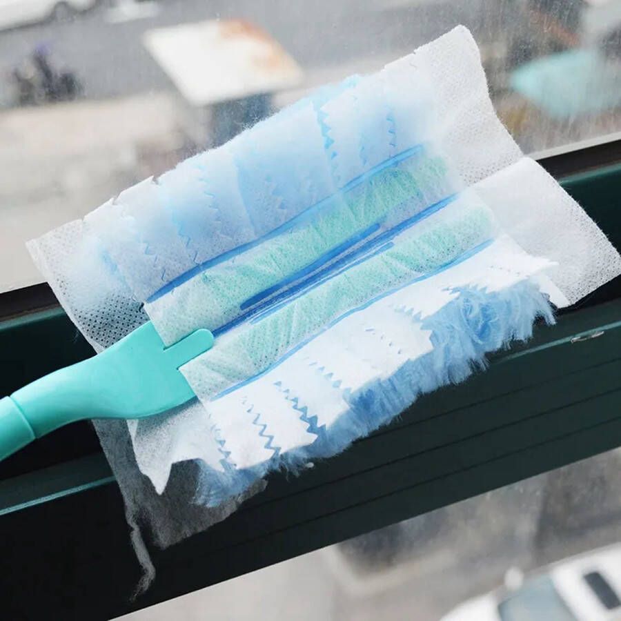 MAUB 60(!) Magic Duster Refill 60 navullingen Geschikt Voor Swiffer Duster Handvat Navullingen Voor Swiffer navullingen plumeau