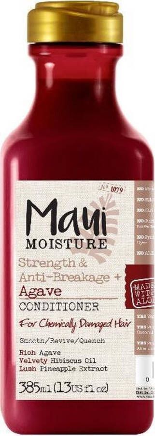Maui Moisture Strength & Anti-Breakage + Agave Conditioner voor beschadigd haar met agave 385ml
