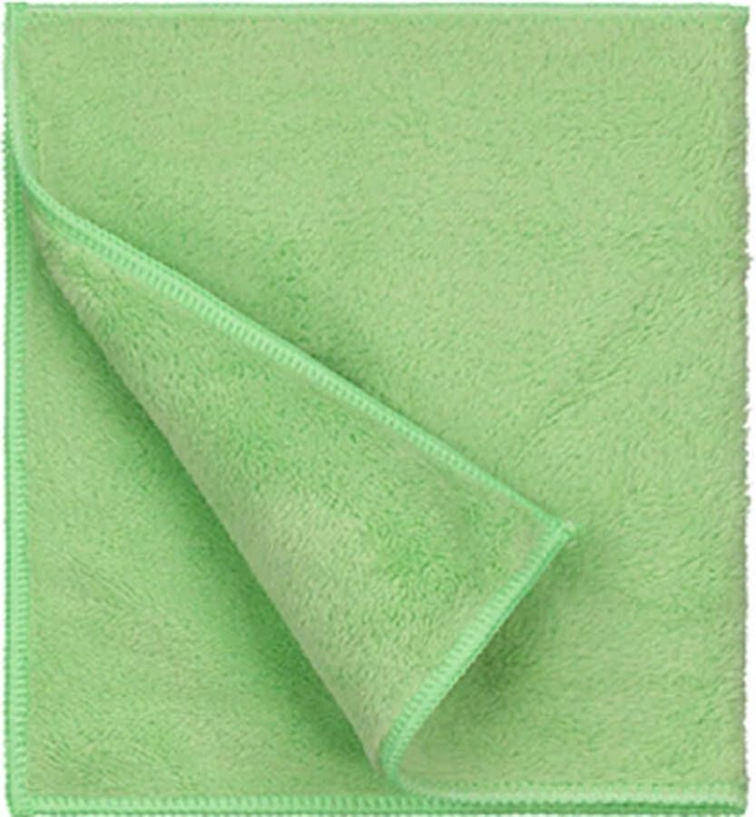 Maupy Nanodoek Groen 3 STUKS Microvezel Brillendoek Glasdoek Ramen
