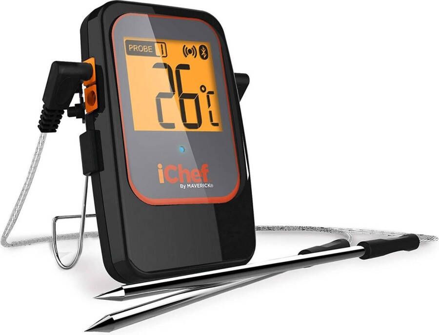 Maverick BT-600 Bluetooth vlees- en barbecue thermometer keukenthermometer. 90* meter bereik.