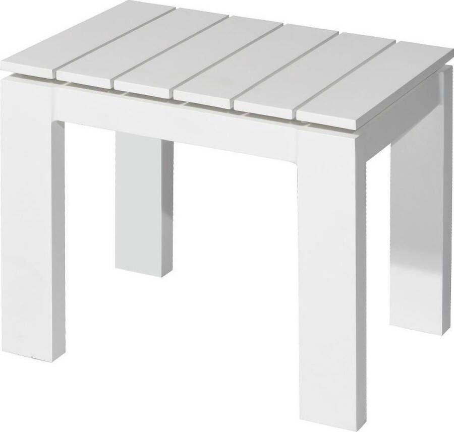 Warentuin Morris side table 50x40 cm alu white