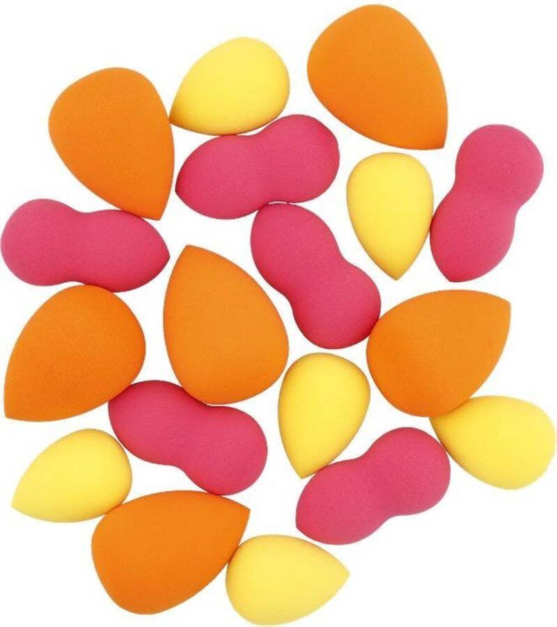 Max & More Beauty Blender Zachte Make-Up Sponsjes Max&More- 18 stuks
