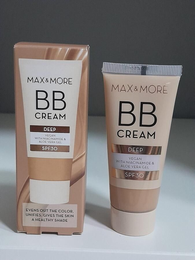 Max & More Voedende BB crème SPF30 kleur DEEP 30ml