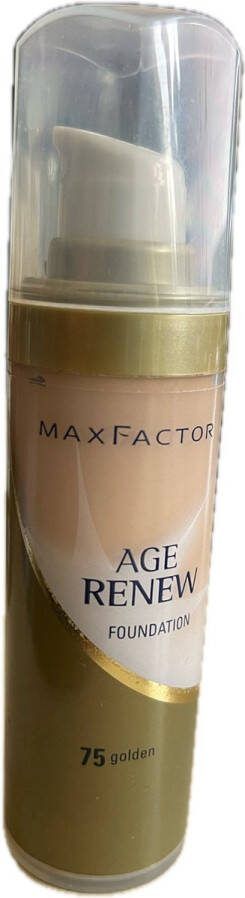 Max Factor Age Renew Foundation 75 Golden