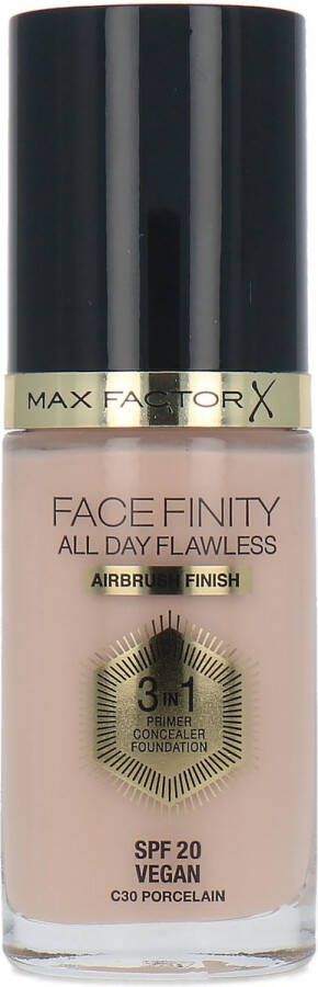 Max Factor Facefinity All Day Flawless 3 in 1 Airbrush Finish Foundation C30 Porcelain