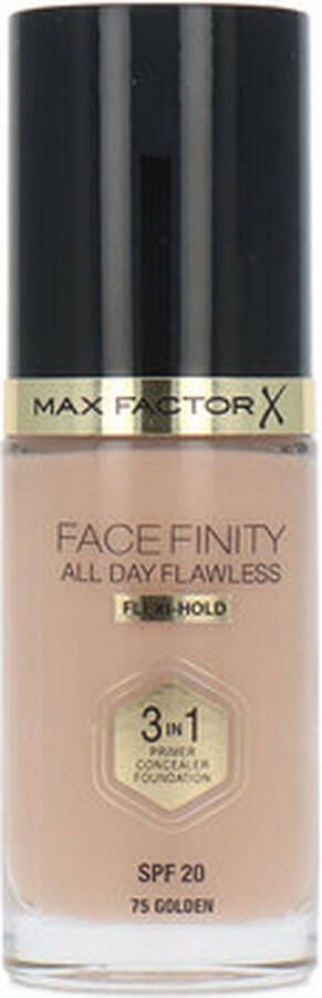 Max Factor Facefinity All Day Flawless 3 in 1 Flexi-Hold Foundation 75 Golden