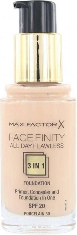 Max Factor Facefinity All Day Flawless 3-in-1 Foundation 30 Porcelain